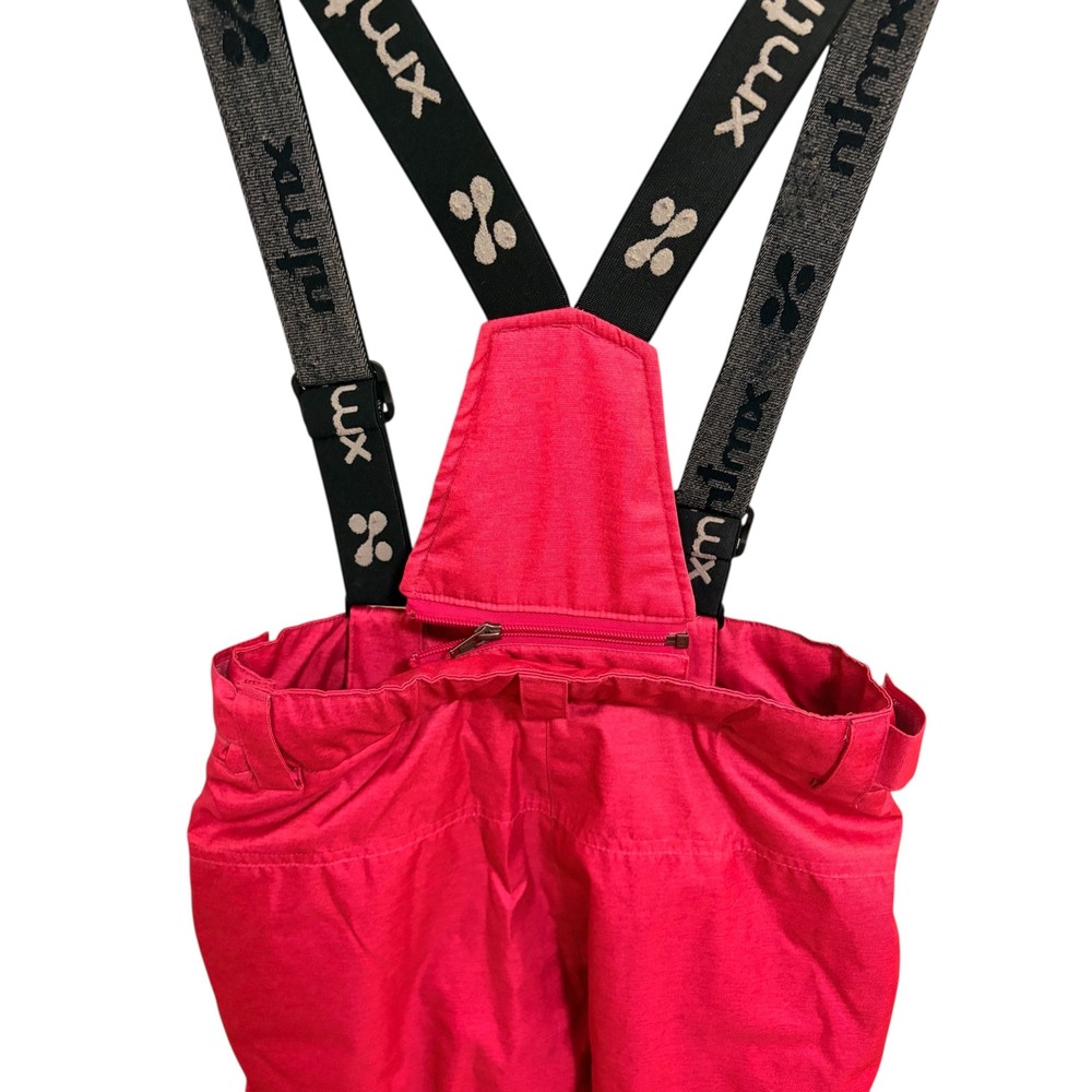 XMTN‎ Hot Pink Girls 14 Ski Snow Bib Overalls Pants Adjustable Straps - Picture 5 of 9